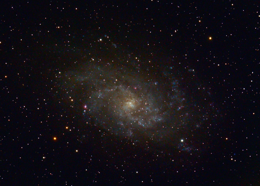 M 33 im Sternbild Dreieck